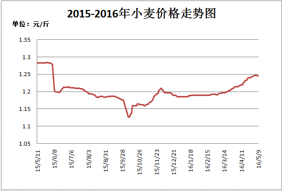 今日小麥價格行情解析